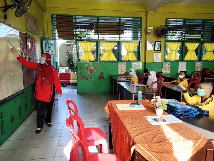 Belajar Tatap Muka Dimulai di Pekanbaru, Ortu Diminta Tandatangani Surat Pernyataan