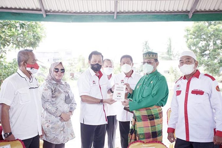 Bupati Inhil Terima Kunjungan Kaban Kesbangpol Riau