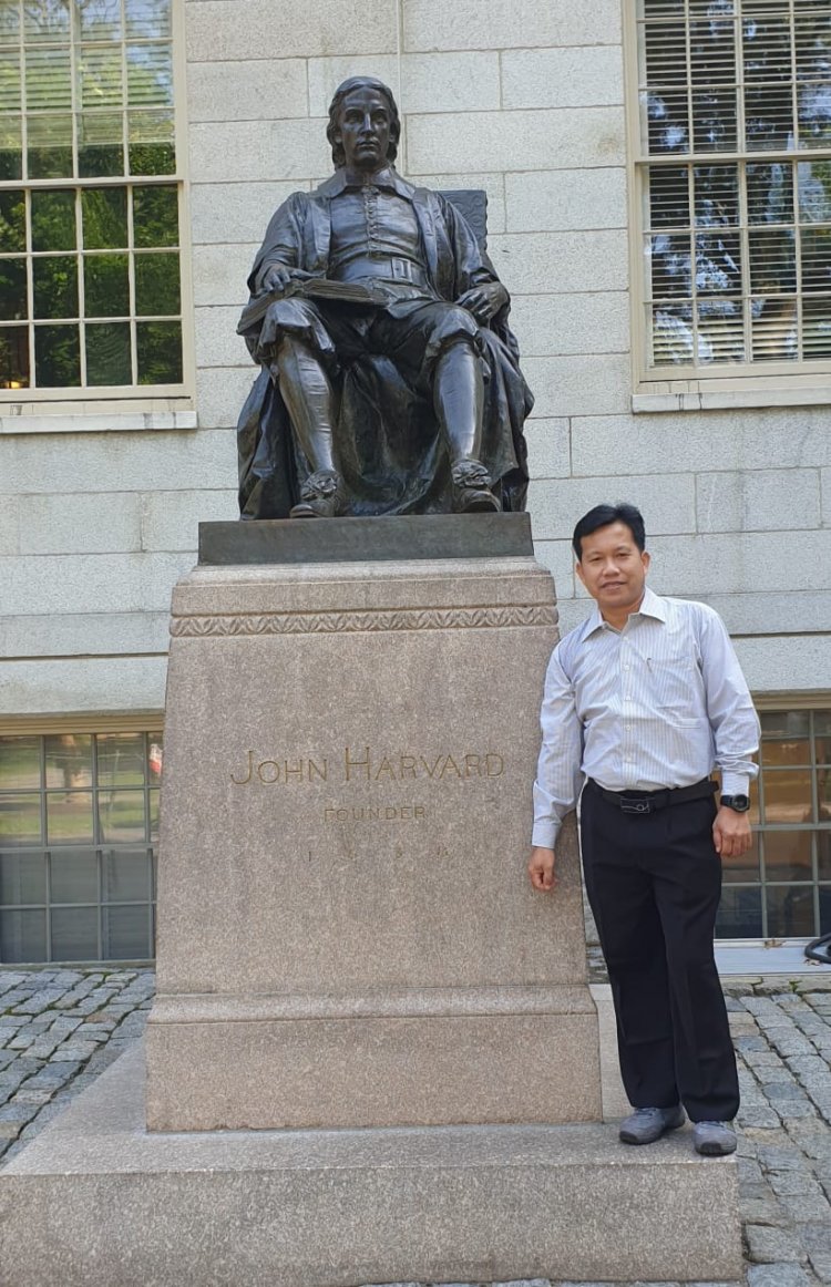 Dosen FT UIR Dr Evizal Penelitian Bersama di Harvard University Amerika