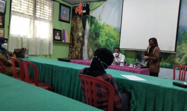 Kurangi Limbah Masker, Warga SDN 083 Dianjurkan Pakai Masker Cuci Pakai