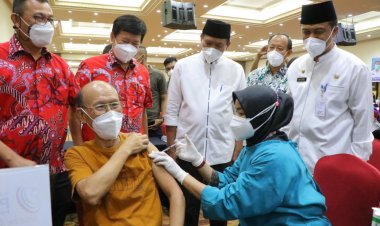 Bus Vaksinasi Covid-19 Keliling Kembali Beroperasi, Targetkan Lansia Pekanbaru