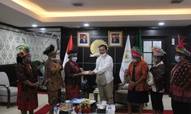 DPD RI Terima Audiensi Mace-Mace Aktivis Perempuan Bicarakan Permasalahan Tanah Papua