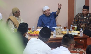 Kunjungi Ponpes Bantargedang Tasikmalaya, LaNyalla Didoakan Jadi Presiden