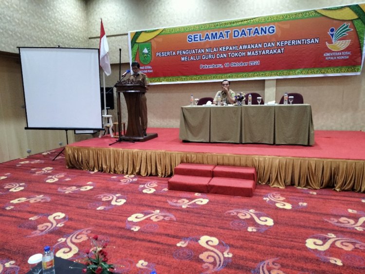 Dinsos Riau Gelar Penguatan Nilai Kepahlawanan dan Keperintisan