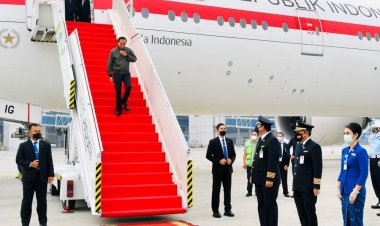Tiba di Tanah Air, Presiden Jokowi Langsung Jalani Karantin