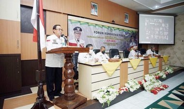 Bupati Inhil Buka Acara Forum Konsultasi Publik RPJMD 2018-2023