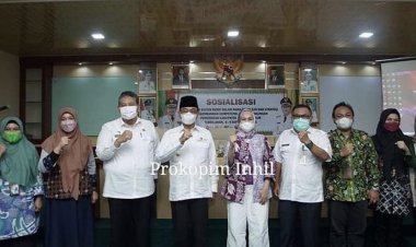 Bupati Inhil Membuka Sosialisasi Penerapan Sistem Merit Dalam Manajemen Aparatur Sipil Negara 