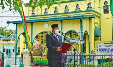 Bupati Siak Irup Peringatan Hari Pahlawan, Ajak Hormati Jasa Pahlawan