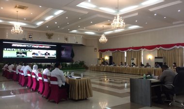 Gubri Pimpin Rakor Bersama Forkopimda Terkait Penanganan Covid-19 dan Persiapan Nataru 