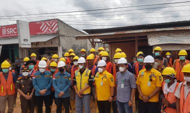 Ditinjau Gubri dan Kajati, Program Padat Karya di Dumai Bantu Pulihkan Ekonomi