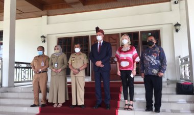 Uni Eropa Kunjungi Riau dalam Rangka Membahas Potensi Kerja Sama Ekonomi dan Perdagangan