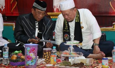 AA LaNyalla Mahmud Mattalitti Jadi Pembina Paguron Jalak Banten Nusantara