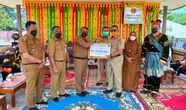Desa Pulau Gadang Kampar Terbaik I Lomba BBGRM Tingkat Provinsi Riau