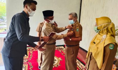 526 PNS Siak Terima Penghargaan Satyalencana Karya Sayta