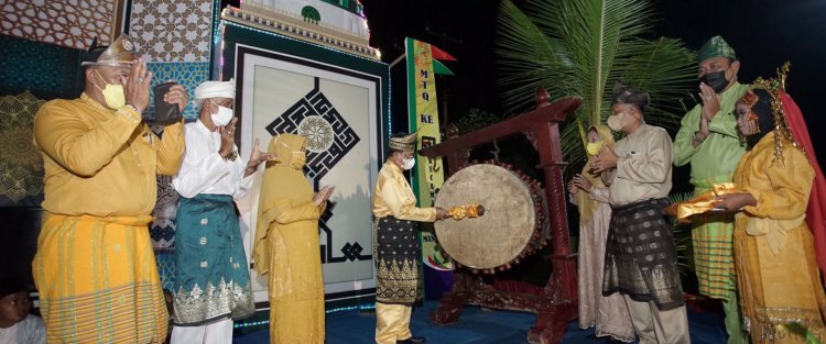 Bupati Inhil Buka MTQ ke-51 Tingkat Kecamatan Mandah
