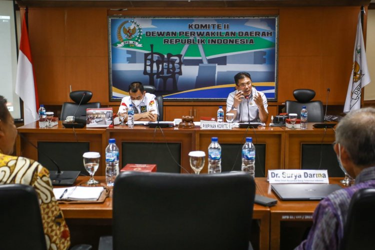 Komite II DPD RI Kebut Penyusunan RUU Perubahan Energi 