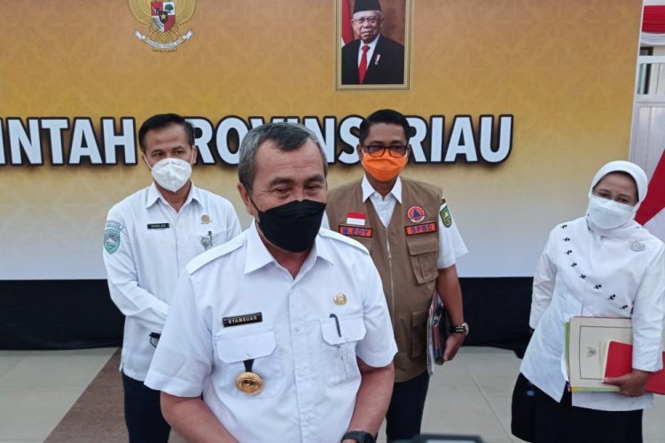 Realisasi Vaksinasi di Riau Baru 42,9 Persen