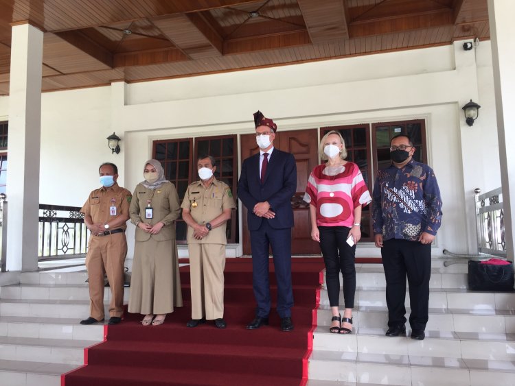 Uni Eropa Kunjungi Riau dalam Rangka Membahas Potensi Kerja Sama Ekonomi dan Perdagangan