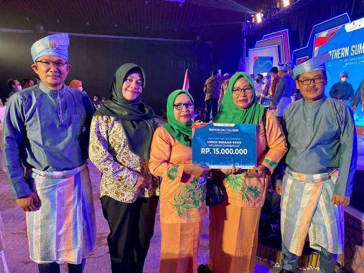 IKM Langgak Craft Raih Penghargaan di Ajang Northern Sumatra Forum 2021