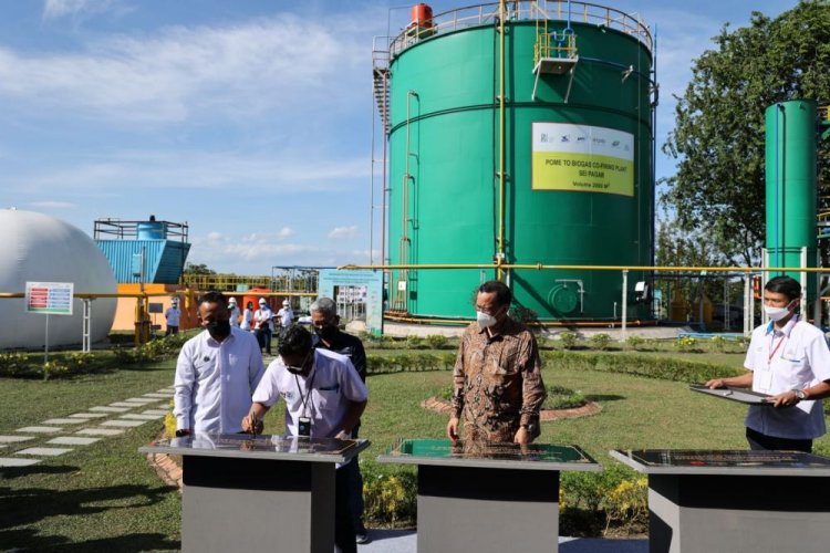 Wamen BUMN Resmikan 3 Pembangkit Tenaga Biogas PTPN V
