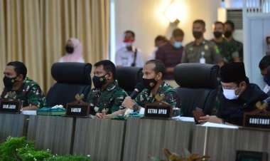 Danrem 031 Wira Bima Minta Dandim Gesa Penyelenggaraan Vaksinasi Covid-19