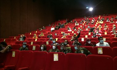Nobar Film Kadet 1947 Gubri Harap Sineas Riau Terus Berkarya