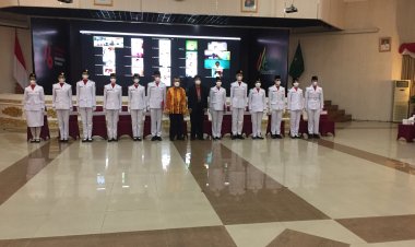 BPIP Tetapkan 135 Paskibraka Riau Sebagai Duta Pancasila Ini Harapan Gubri