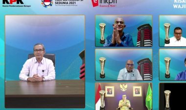 Gubri Syamsuar Terima Penghargaan LHKPN 2021 dari KPK