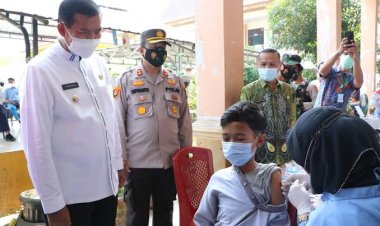 Dilanjutkan, 45 Ribu Pelajar di Pekanbaru akan Divaksin