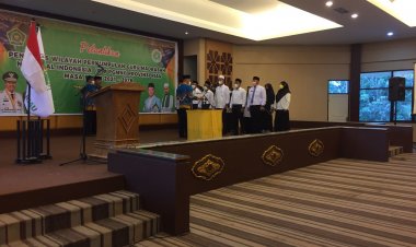Pelantikan PW PGMNI Riau, Guru Madrasah Benteng Terakhir Pendidikan Moral