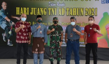 Danrem 031 Wira Bima Gelar Turnamen Tenis Lapangan Hingga 19 Desember