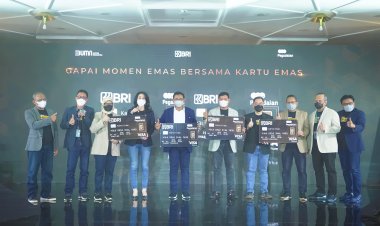 Sinergi BRI dan Pegadaian, Luncurkan Kartu Kredit Berbasis Tabungan Emas Pertama di Indonesia