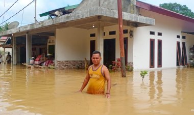 Banjir Rendam Sejumlah Desa di Riau, Ribuan Warga Terdampak