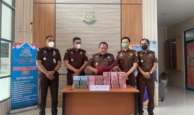 Tutup Tahun 2021, Kejari Rohul Sita Rp 2 M Dugaan Hasil Korupsi Alkes