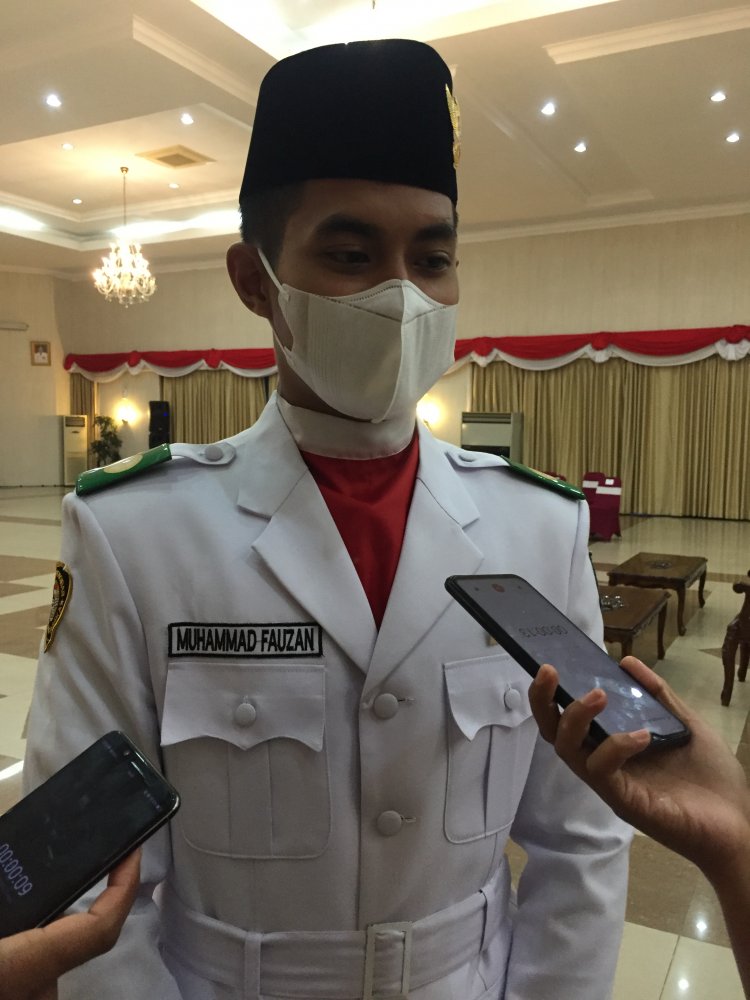 Cita-cita Muhammad Fauzan Setelah Dikukuhkan Sebagai Duta Pancasila