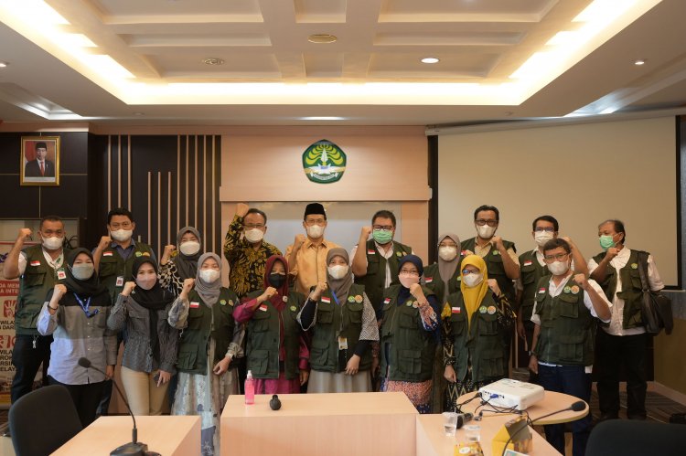 Civitas Akademika UNRI Diajak Jadi Agen Edukasi dan Role Model Penanganan  Pandemi Covid-19 