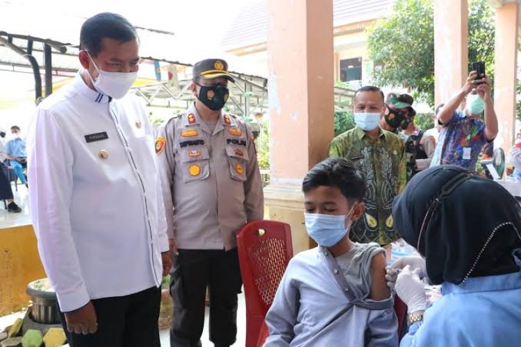 Pekanbaru Pemuncak Capaian Vaksinisasi di Riau dengan 91,26 Persen