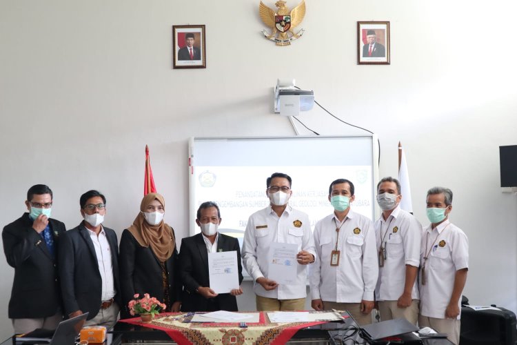 FT UIR dan PPSDM Geominerba Tandatangani MoA Pengembangan SDM