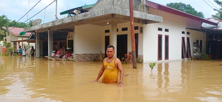 Banjir Rendam Sejumlah Desa di Riau, Ribuan Warga Terdampak