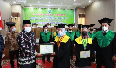 Bupati Siak Hadiri Wisuda STAI Sultan Syarif Hasyim Siak XV