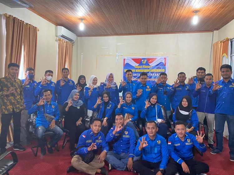 DPD KNPI Kabupaten Bengkalis Gelar Rapat Pleno Perdana