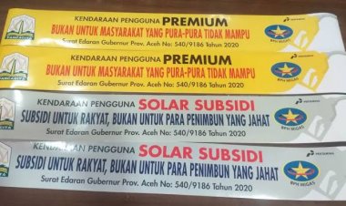 Demi Tepat Sasaran, Mobil Penerima BBM Subsidi di Riau Bakal Ditempeli Stiker
