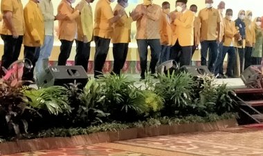DPD II Golkar Riau Deklarasi Dukung Airlangga Hartarto Presiden 2024 dan Syamsuar Gubri Dua Periode