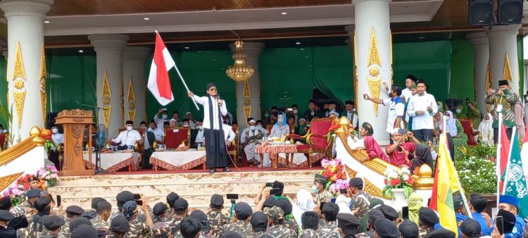 Gus Miftah Hadiri Harlah ke-96 NU dan Tabligh Akbar di Rokan Hulu