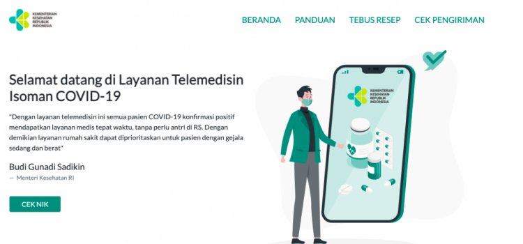 Kemenkes Sebut Pasien Dengan Hasil Antigen Positif Dapat Gunakan Layanan Telemedisin Isoman