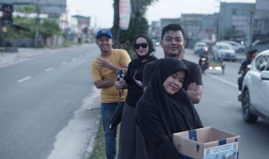 DPD KNPI Bengkalis Galang Dana Untuk Korban Gempa Pasaman Barat