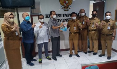 BPKAD Riau OPD Pertama Serahkan Laporan Tahunan Layanan Informasi Publik