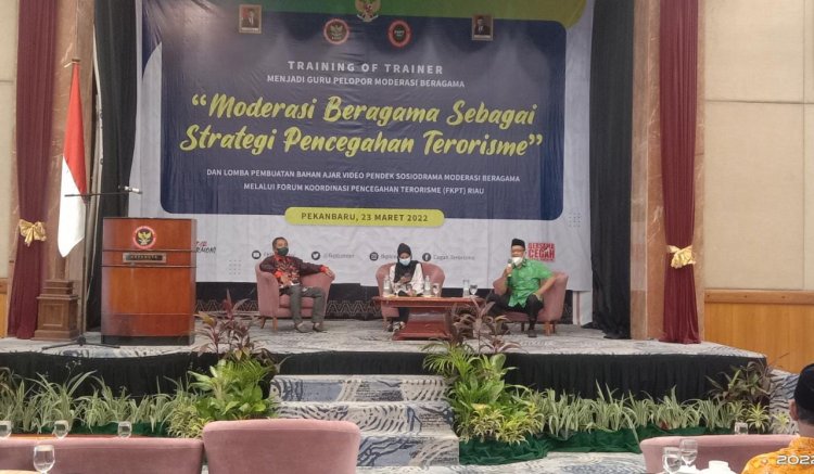 Waspada! Intoleransi Bibit Radikalisme, FKPT Riau Ajak Guru Sebagai Pelopor Moderasi Beragama