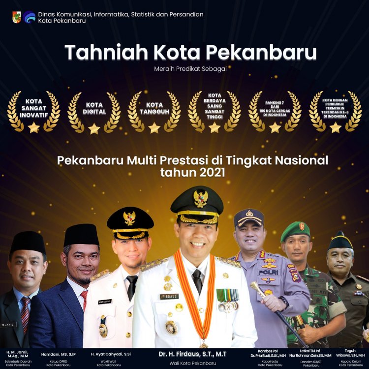 Berkat Tangan Dingin Firdaus-Ayat, Pekanbaru Panen Prestasi