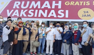 Rumah Vaksin 24 Jam Kedua Diresmikan, Pemprov Riau Gesa Penuntasan Vaksinisasi